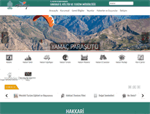 Tablet Screenshot of hakkarikulturturizm.gov.tr